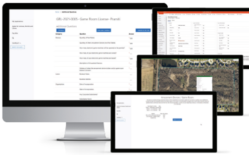 screenshot of Quisitive PowerGov